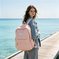 thumbnail image 5 of Girls Backpack For School Sparkly Starry Backpack With Pendant Lightweight Laptop Compatible Casual Travel Bookbag, 5 of 5