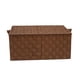 thumbnail image 2 of Cesto Organizadora Tejida Para Ropa Y Lavandería Caja Café, 2 of 6