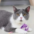 thumbnail image 5 of Cat toy ball and bell kitten toy wool ball indoor cat interactive game, 5 of 5