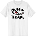 thumbnail image 3 of No Fear Classic Logo  Adult White Crew Neck Short Sleeve Tee-3XL, 3 of 4