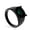 Black, variant on Cartoon Noir Green Paw Print Ring: Fashion Alloy Animal Zodiac Ring for Men and Women, Party Jewelry, Birthday or Christmas Gift