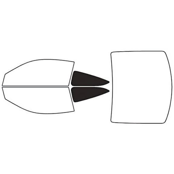 Rvinyl Window Tint Kit Compatible with Honda Accord 2008-2012 (Coupe) - Back Precut Kit - 20%