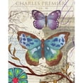 thumbnail image 3 of Medley, Elizabeth 20x24 Black Modern Framed Museum Art Print Titled - Paris Butterflies II, 3 of 5