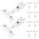 thumbnail image 4 of 10 clips de plástico transparentes para etiquetas, abrazaderas para etiquetas de precio, fijadores de notas para el hogar, centros comerciales y mercados., 4 of 5