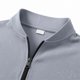 thumbnail image 4 of Camisas de Manga Corta de los Hombres Casual Color Sólido Stand Up Collar Cremallera Deportes Top, Manga Corta Tops de Verano para el Ejercicio, 4 of 5