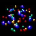 thumbnail image 4 of 23 FT 50 LED Solar String Lights 8 Modes Solar Fuzzy Ball String Lights Hanging Decorative Lighting IP65 Waterproof Dandelion Fairy Lights Garden Light for Home Wedding Party Patio Garden, 4 of 8