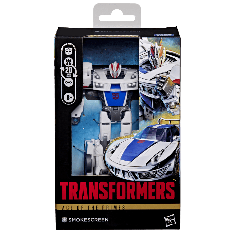 Transformers Toys Age of the Primes Smokescreen 5.25-inch Action Figure, 8+