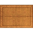 thumbnail image 1 of Ahgly Company Indoor Rectangle Oriental Orange Industrial Area Rugs, 8' x 12', 1 of 4