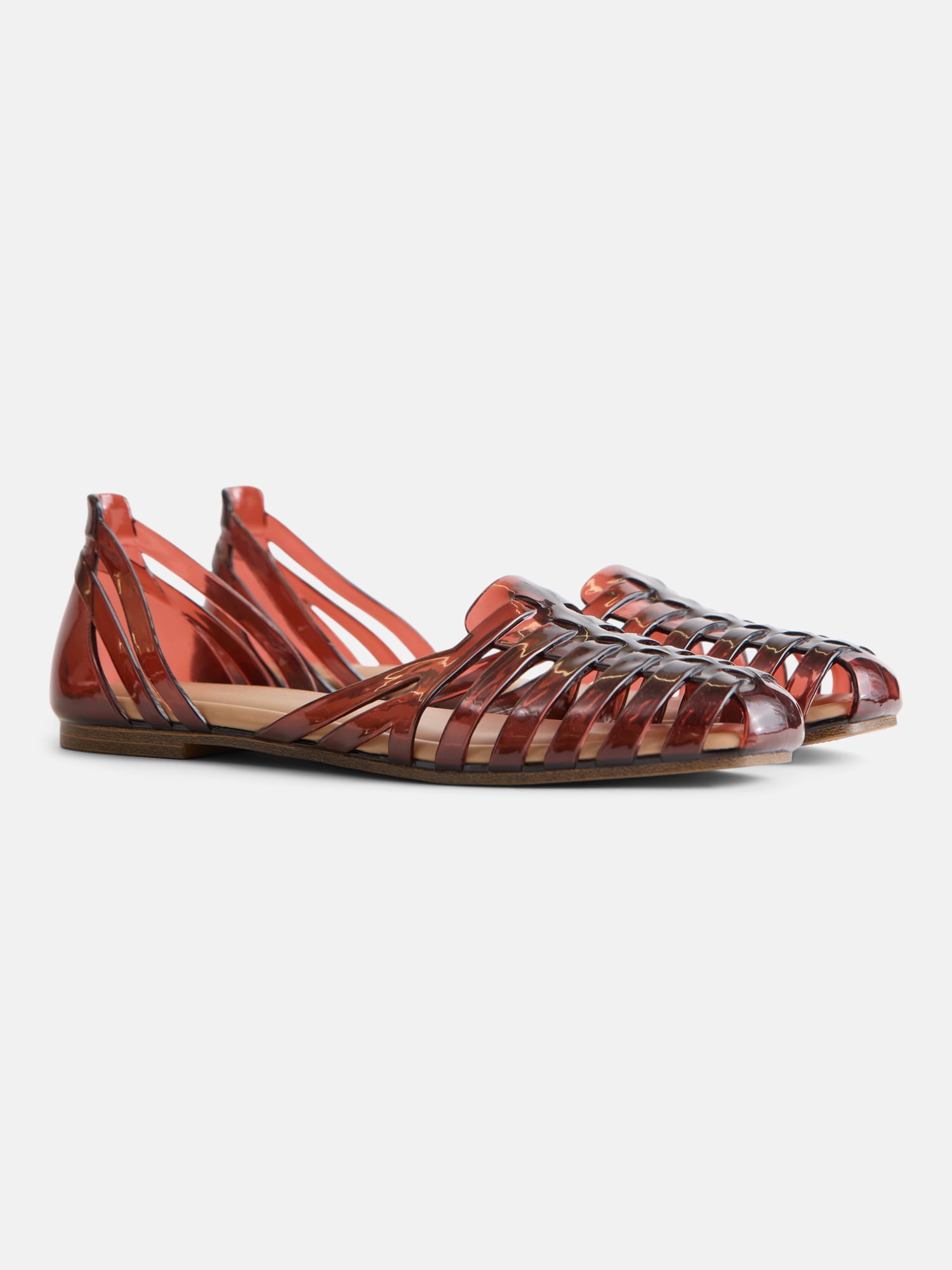 Time and Tru Women's Huarache Jelly Sandals