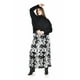 thumbnail image 5 of Falda satinada estampado vaca Roman Fashion /Tallas Extras, 7064 (Negro) negro 36, 5 of 7