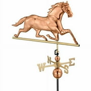 Good Directions Horse Weathervane, Pure Copper - 33"L