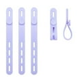 thumbnail image 3 of Cord Management Solution 30 Pcs Reusable Silicone Ties For Home And Office, 3 of 8