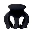 thumbnail image 5 of Mightlink Non-slip Crossing Teeth Strong Claws Geometry Shape Hair Claw Women Solid Color Matte Snap Ponytail Hair Clamp, 5 of 7