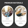 thumbnail image 3 of OULII Mobile Phone Card Sticker 2Pcs PU Rectangular for Men and Women Business Card Storage 3.77x2.59in, 3 of 8