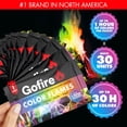 thumbnail image 2 of Paquete de 30 paquetes Color Flame, GOFIRE, para uso interior y exterior, 2 of 8