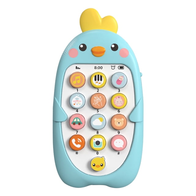 Caja fuerte de silicona con batería para máquina de música de teléfono electrónico para regalo infantil JShteea El nuevo