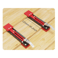 thumbnail image 2 of 2pc Wall Panel Install Tool Precision Gecko Gauge Aluminum Adjustable Stepped Board Install Jig,Metric Inch Double Scale, 2 of 6
