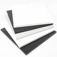 thumbnail image 2 of BuyPlastic White HDPE StarBoard AS, Anti Skid Marine Grade Plastic Sheet 1/2" x 12" x 12" , Diamond Pattern High Density Polyethylene Panel, 2 of 6