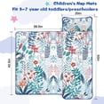 thumbnail image 5 of Pioneer Flower Floral Print Pattern Toddler Nap Mats for Kids Preschool,Sleeping Mat Bag or Kids,Toddler Sleeping Bag,Toddler Nap Mat or Daycare, 5 of 6