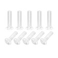 thumbnail image 1 of Unique Bargains M8x35mm Plastic Phillips Machine Screws, PC Flat Head Machine Bolts 25 Pack, 1 of 4