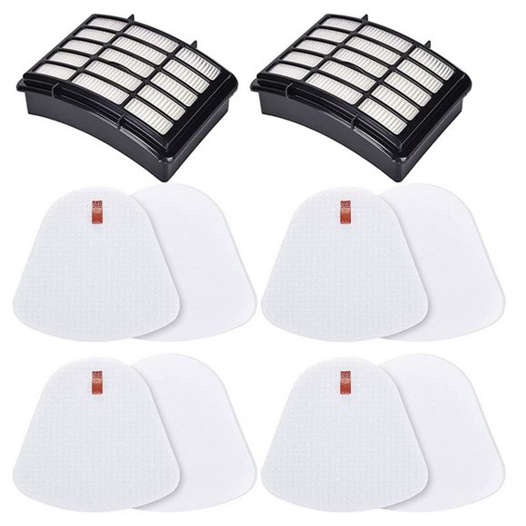 EIGTHTAIL 2 HEPA + 4 Foam & Felt Filters for Shark CU510 Lift-Away XL Upright Vacuum Cleaner Replacement Filter