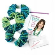 Leisure Arts Quick & Easy Crochet Scarf Kit