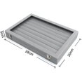 thumbnail image 3 of Caja de almacenamiento para anillos - Joyero con tapa de vidrio en vitrina para anillos MFZFUKR 2035256-1, 3 of 5