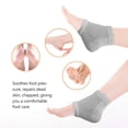 thumbnail image 5 of Calcetines de gel Hilph®2 protección del talón calcetín talón vendaje del talón almohadilla del talón cuidado de los pies almohadilla del talón, alivia los pies secos y los talones recuperación rápida Adepaton LN-2342-2, 5 of 5