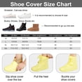 thumbnail image 6 of Dream Apparel Waterproof Rain Shoe Covers for Women Men, Non-Slip Reusable Boot Covers Foldable Rainproof Over Shoes Galoshes, 6 of 6