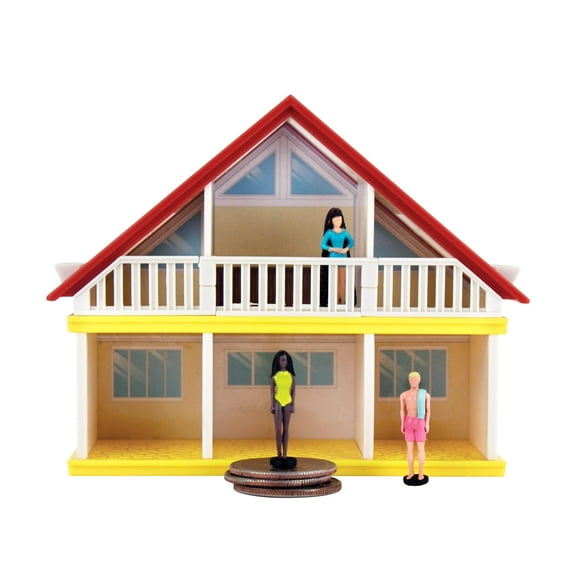 La casa de ensueño de Barbie Malibu más pequeña de Toy World con accesorios