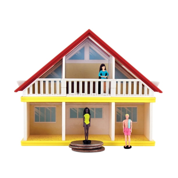 La casa de ensueño de Barbie Malibu más pequeña de Toy World con accesorios