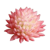 Mini Artificial Succulents, 1 Pc Faux Succulents, Realistic Fake Succulents, Artificial Hanging Ornaments Fleshed Plant Textured for Home Garden Wedding Party Spring Decoration, Pink