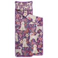 thumbnail image 2 of Goldendoodle Dog and Flower Floral Toddler Nap Mats for Kids Preschool,Sleeping Mat Bag or Kids,Toddler Sleeping Bag,Toddler Nap Mat or Daycare, 2 of 6