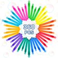 thumbnail image 2 of Bubble Wands Jumlys Mini 240 unidades, 6 colores, regalos de fiesta para niños, 2 of 7