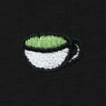 thumbnail image 2 of Dalix Lil Matcha Embroidered Lightweight Jersey Tee Summer Cute Food Womens in Black 2XL XX-Large, 2 of 5
