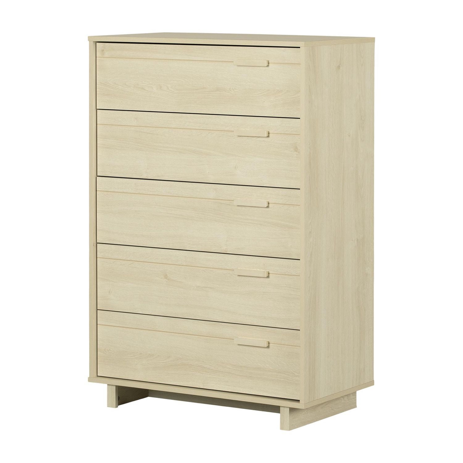 Noah Commode 5 tiroirs Chêne blanchi