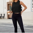 thumbnail image 6 of Tank Tops For Women Sleeveless Workout Top Gym Activewear Crop Tank Top Open Side Shirt For Athletic Exercise Running Camisole Tops For Women, 6 of 6