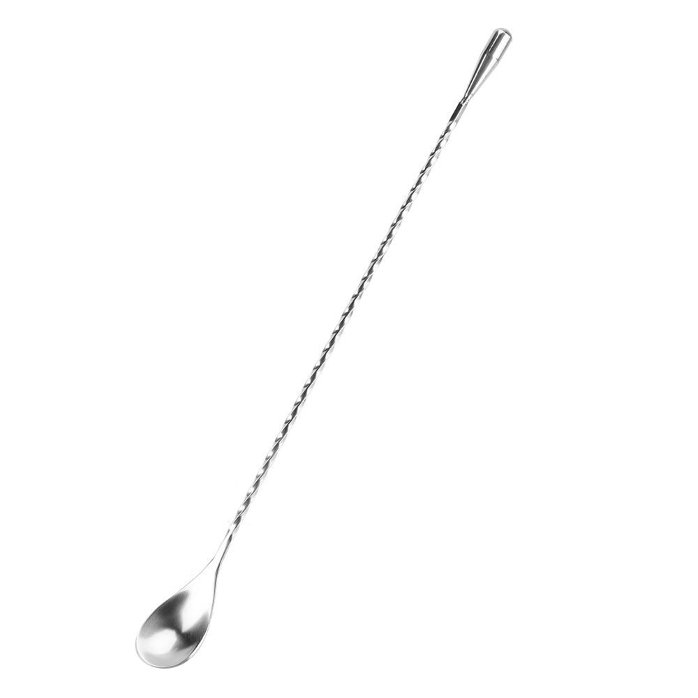 Tebru Long Stirring Spoon,Bar Spoon,Stainless Steel Bar Wine Cocktail