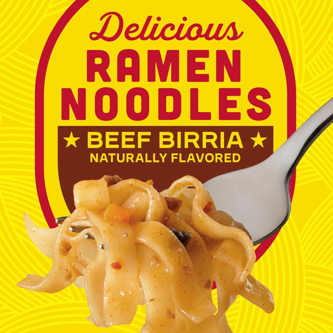 (8 pack) Old El Paso Ramen Noodles, Beef Birria Flavor, Microwave Soup Cup, 1.98 oz