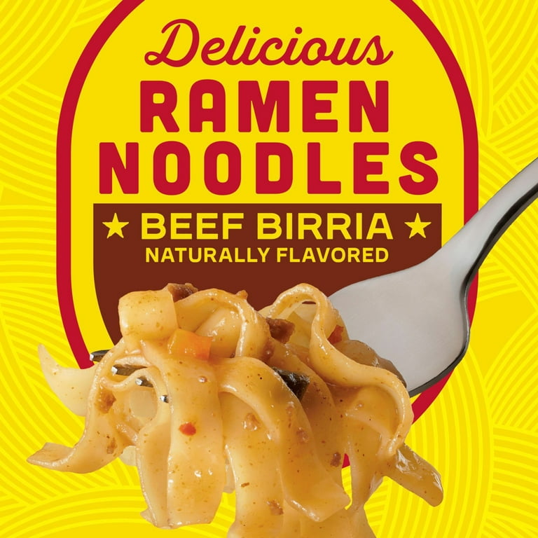 Old El Paso Ramen Noodles, Beef Birria Flavor, Microwave Soup Cup