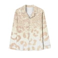 thumbnail image 5 of Ensembles de Pyjama pour Femmes Blouse à Manches Longues Décontractée pour Femmes Pantalon Ensemble de Pyjama, 5 of 5