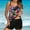 13Black, variant on Jacenvly Women Tankini Set Two Piece Clearance Fashion Sleeveless Swimsuit Color Block Halter Neck Surfing Swimwear Lightweight Women Conservative Print Strappy Back Set Two Piece Swimdress Red
