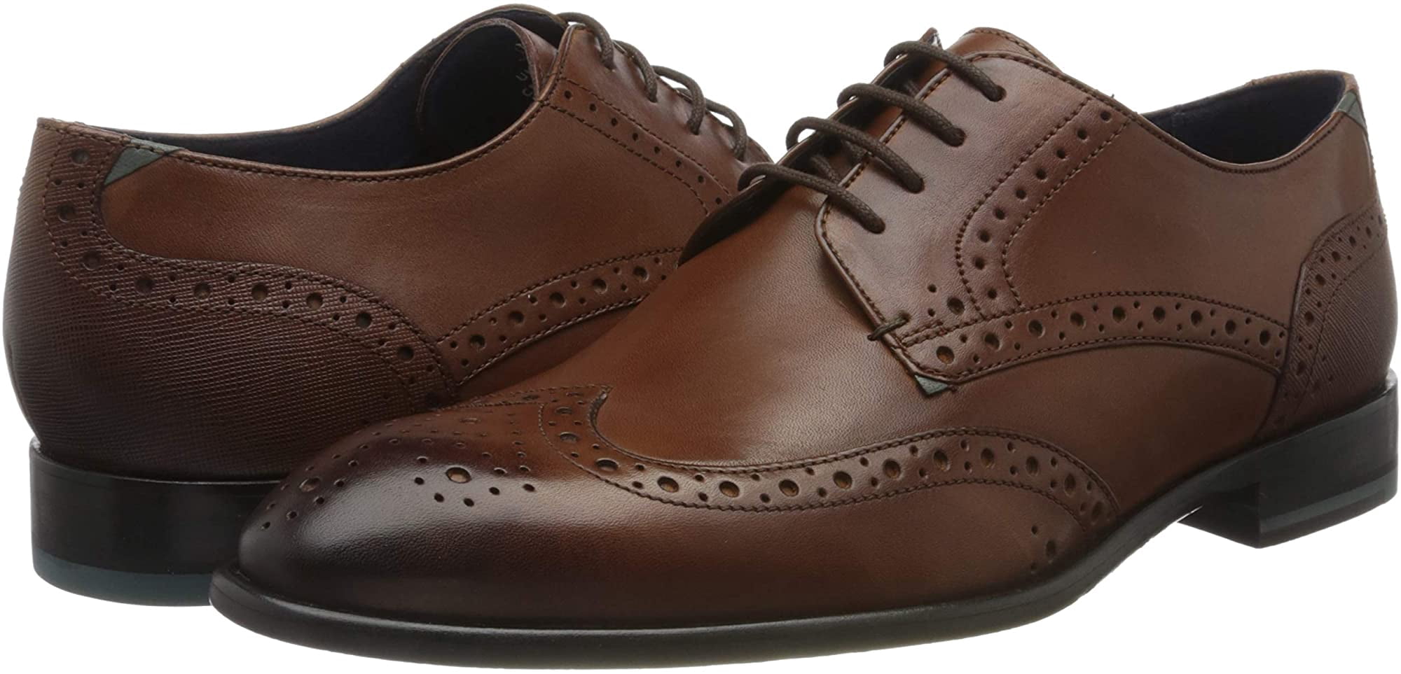 Ted Baker Mens TRVSS Oxford, Brown Tan 