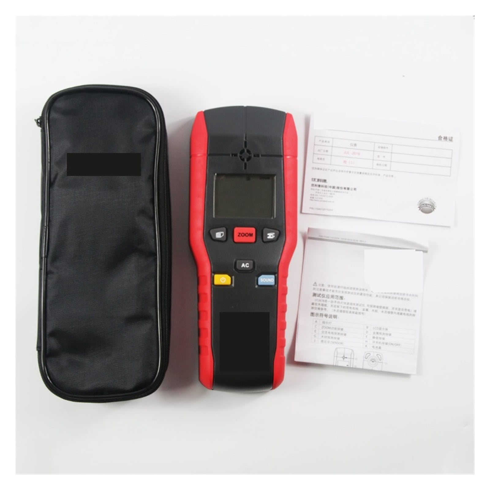 Wall Scanners Ferrous Meters Non Ferrous Metal Detectors Copper Wood Metal Detector Flash LED Light Indication
