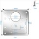 thumbnail image 4 of Kit de Placa de ReparacióN de Bisagra de Armario de 60 Piezas, Placa de Montaje de Bisagra de la Puerta del Armario de Cocina con Agujeros, Soportes de FijacióN Planos, 4 of 7