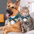 thumbnail image 4 of Easter Breathable Chiffon Yarn Dog Bandana Collar Pack of Two - Translucent Material 16x16x22.8in & 20.9x20.9x30in Size, 4 of 5