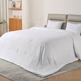 thumbnail image 2 of Topblan Oversized King Comforter 120"x120", Lightweight and Breathable Bedding Comforter Duvet Insert for All Seasons, White, 2 of 9