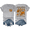 Gray, variant on Fall For Jesus Shirt, Fall For Jesus He Never Leaves Shirt Funny Jesus Graphic Tees For Women