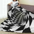 thumbnail image 6 of Vsdgher 3D Vortex Illusion Ultra-Soft Micro flannel Blanket Throw Blankets for Couch Sofa, Bed (4 sizes)-40"x30", 6 of 7