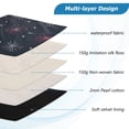 thumbnail image 3 of FORMRS 13-13.3 inch Laptop Sleeve Case Soft Carrying Quilted Computer Bag Cover, Starry Night Pattern, 3 of 7